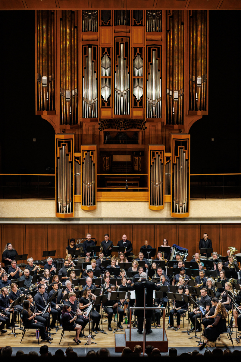 ACWE performing at Bates Recital Hall.