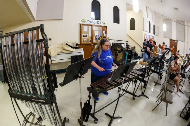 PIcture of ACWE rehearsal