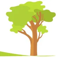 Picture of  a tree that represents the Milwood Neighborhood Association